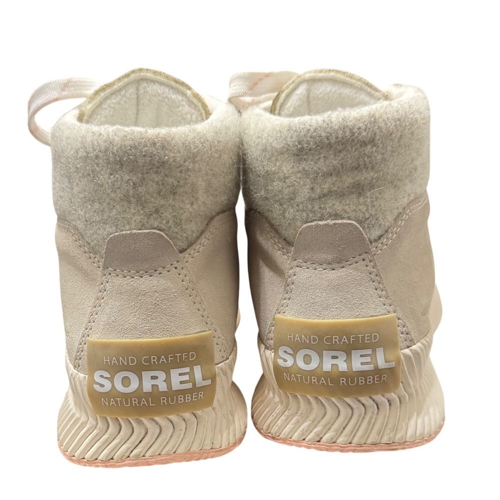 Sorel Out N About III Conquest Women 7 Chalk Sea Salt Waterproof NL4435-191 Boot - Picture 8 of 12